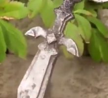 ریخته گری ساخت شمشیر از قوطی نوشابه!