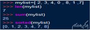 مرتب سازی یک لیست از تابع sorted