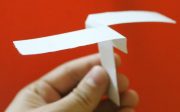 آموزش ساخت هلی کوپتر کاغذی اوریگامی