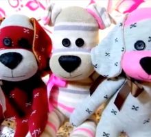 آموزش ساخت سگ عروسکی پاپی با جوراب
