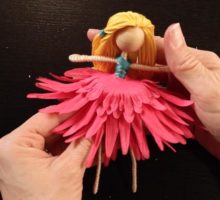 آموزش ساخت عروسک پری ساده کودک