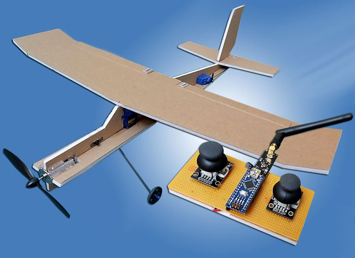 هواپیمای منترل از راه دور در خانه بسازید