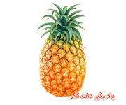 آموزش نقاشی آناناس
