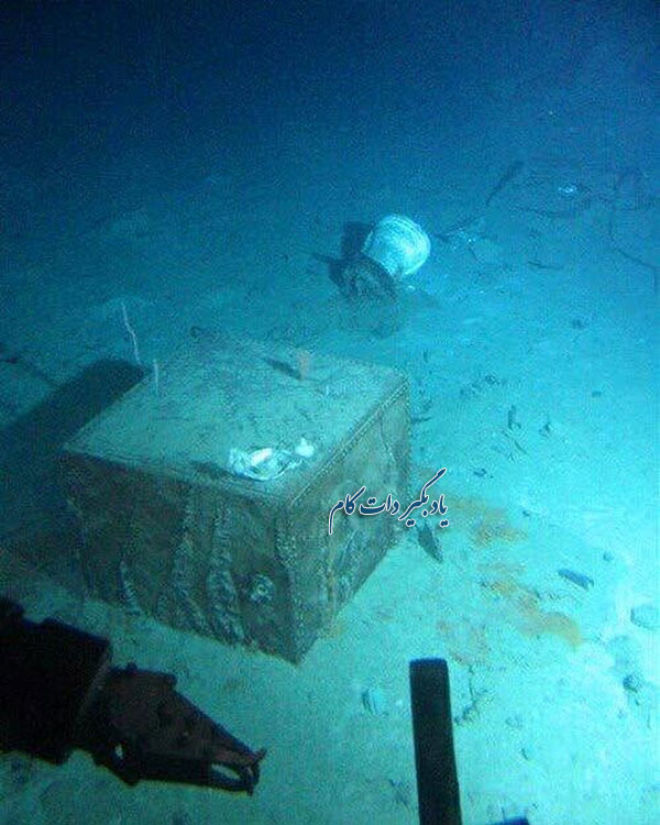گاو صندوق مرموز پیدا شده از لاشه کشتی تایتانیک