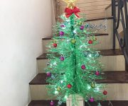 خلاقیت در ساخت درخت کریسمس زیبا