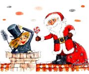داستان انگلیسی کیتی و دودکش کریسمس همراه با فایل صوتی
