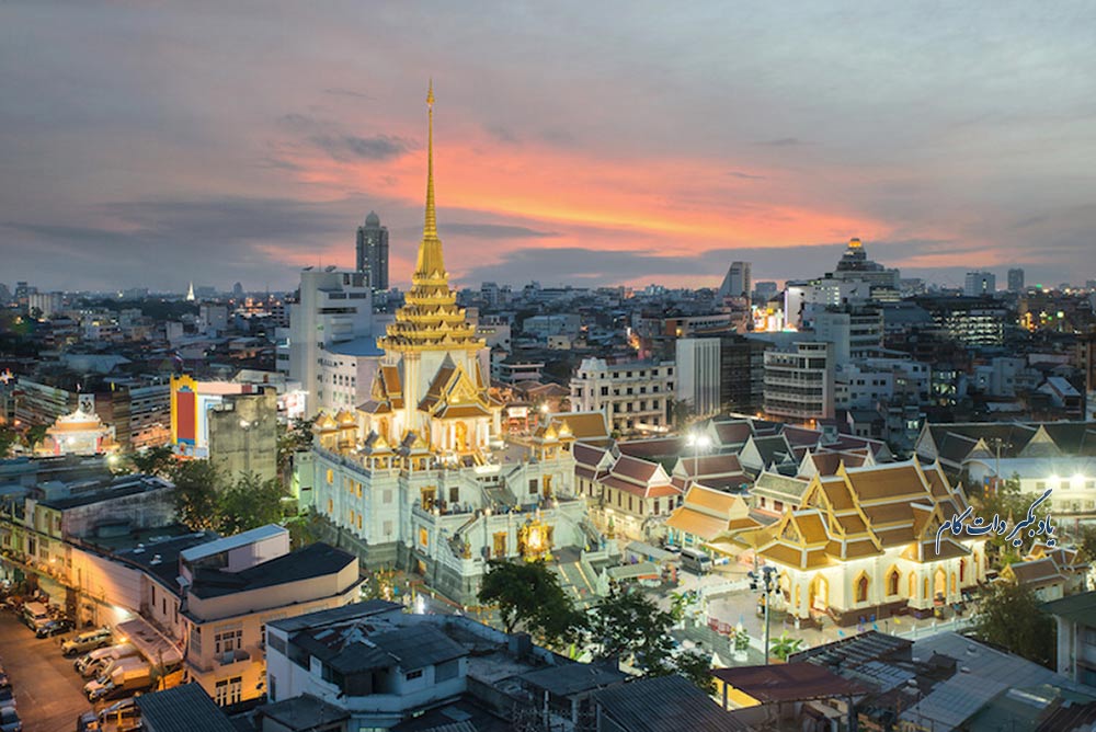 معبد وات تارمیت از جاذبه های گردشگری بانکوک