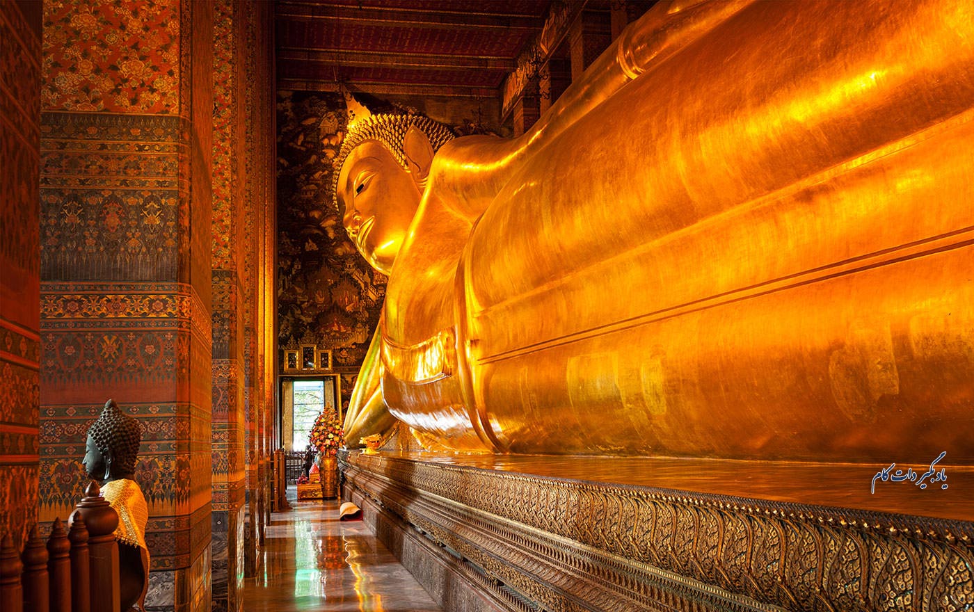 معبد بودای خفته از جاذبه های گردشگری بانکوک