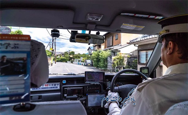 تاکسی در تجربه سفر ارزان قیمت تر به ژاپن