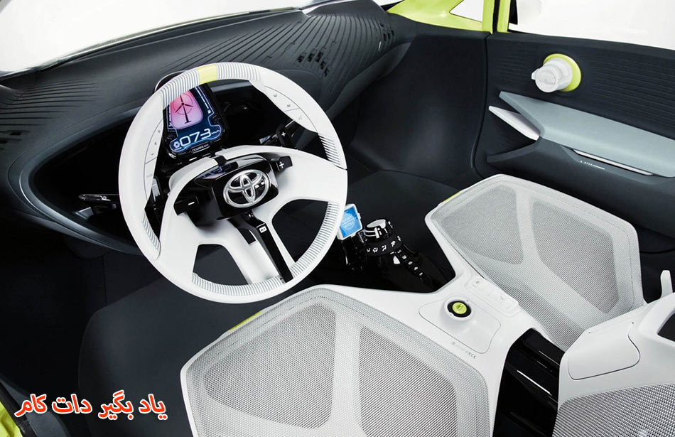 نمای داخلی زیبای خودروی مفهومی تویوتا FT-Ch Concept